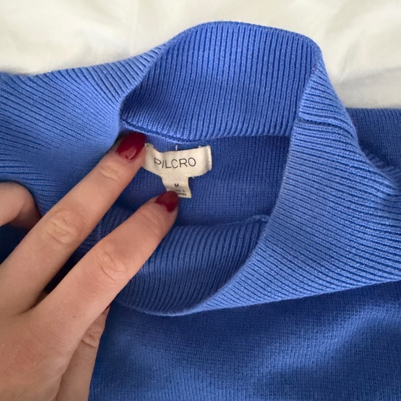 Pilcro Vibrant Blue Knit Top - Picture 2 of 2